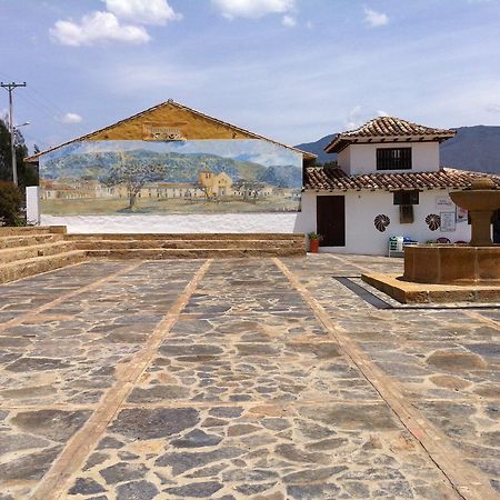 Posada Restaurante Vl Saquenzipa Villa de Leyva Buitenkant foto