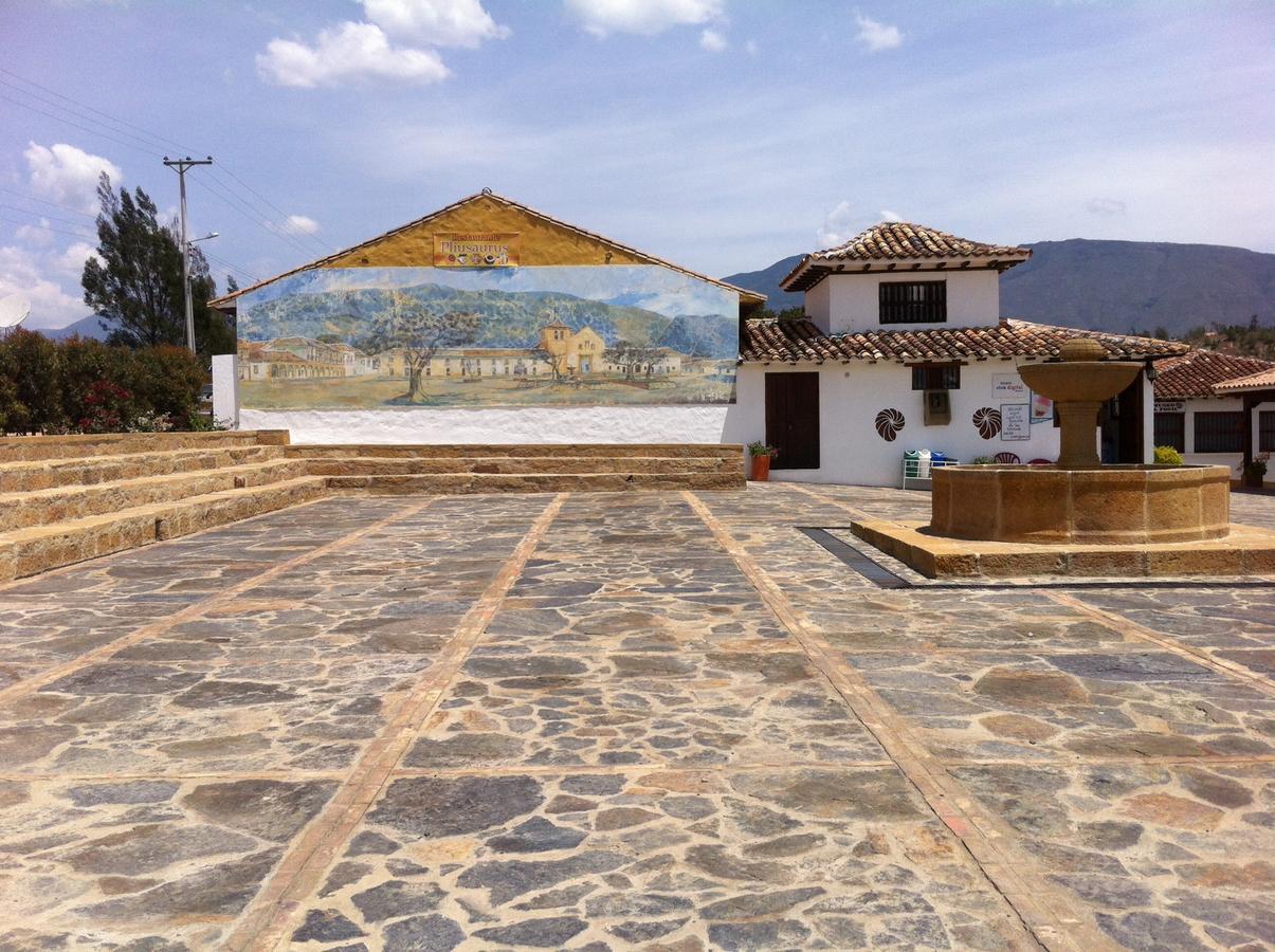 Posada Restaurante Vl Saquenzipa Villa de Leyva Buitenkant foto